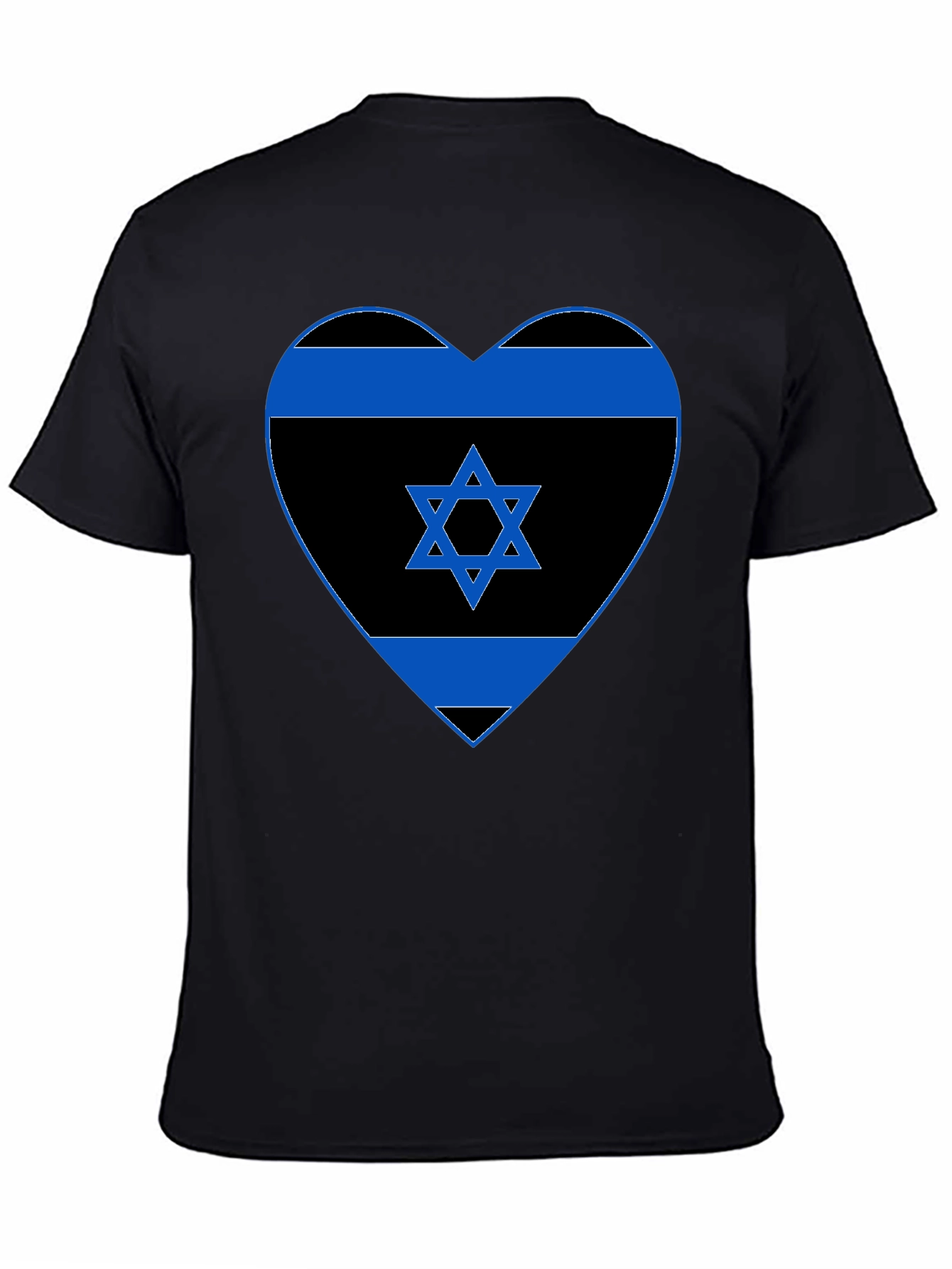 Heart Israel Flag T-Shirt
