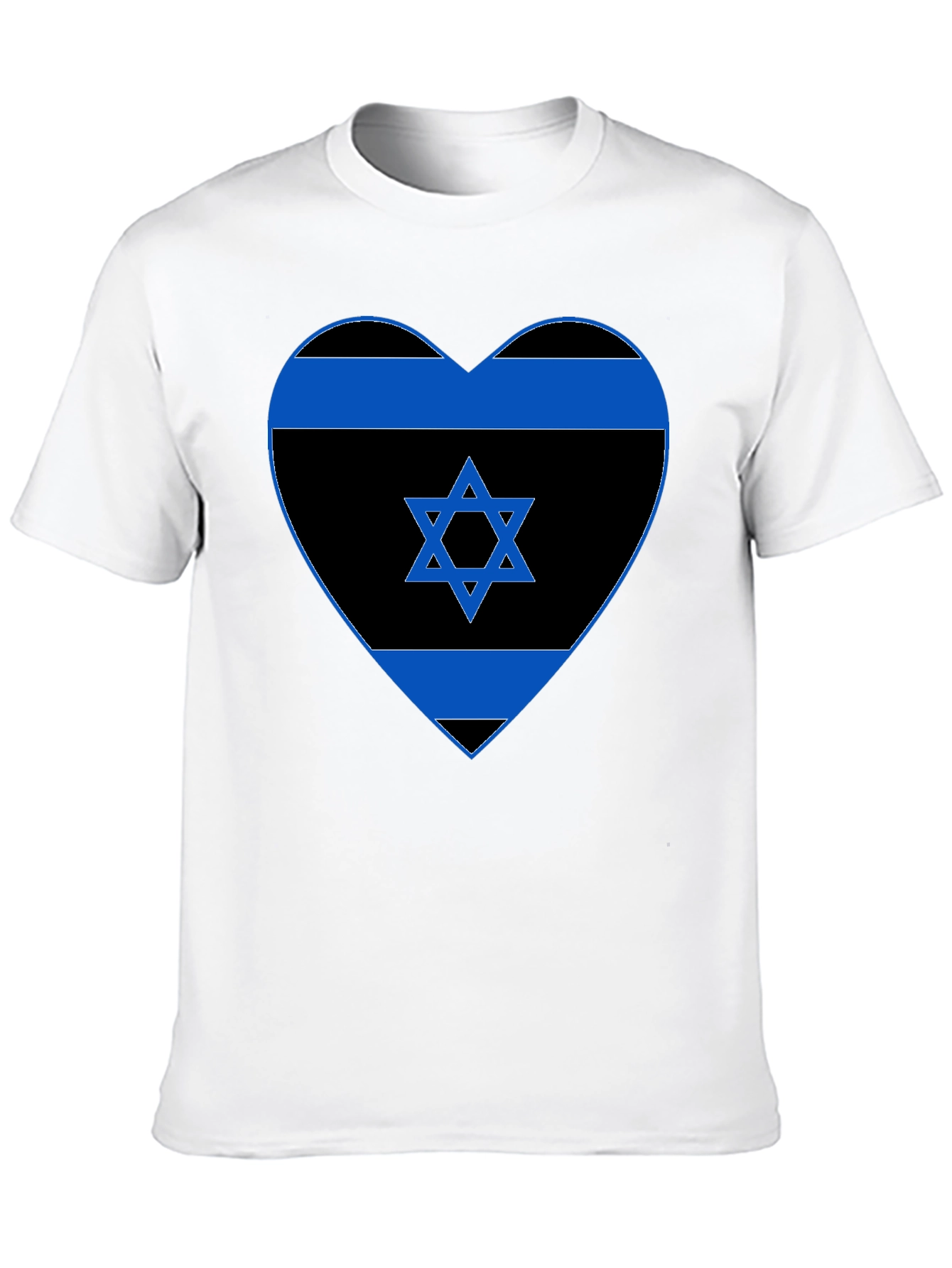 Heart Israel Flag T-Shirt