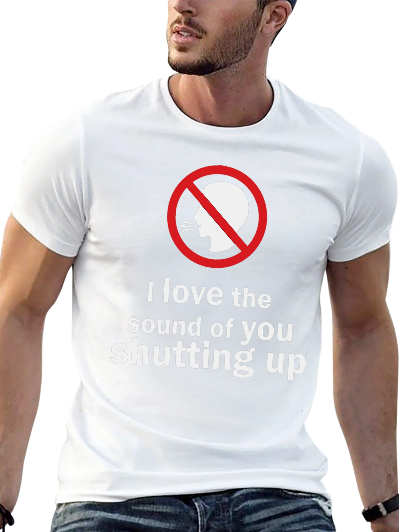 Shutting Up T-Shirt - Funny Sarcastic Humor Tee