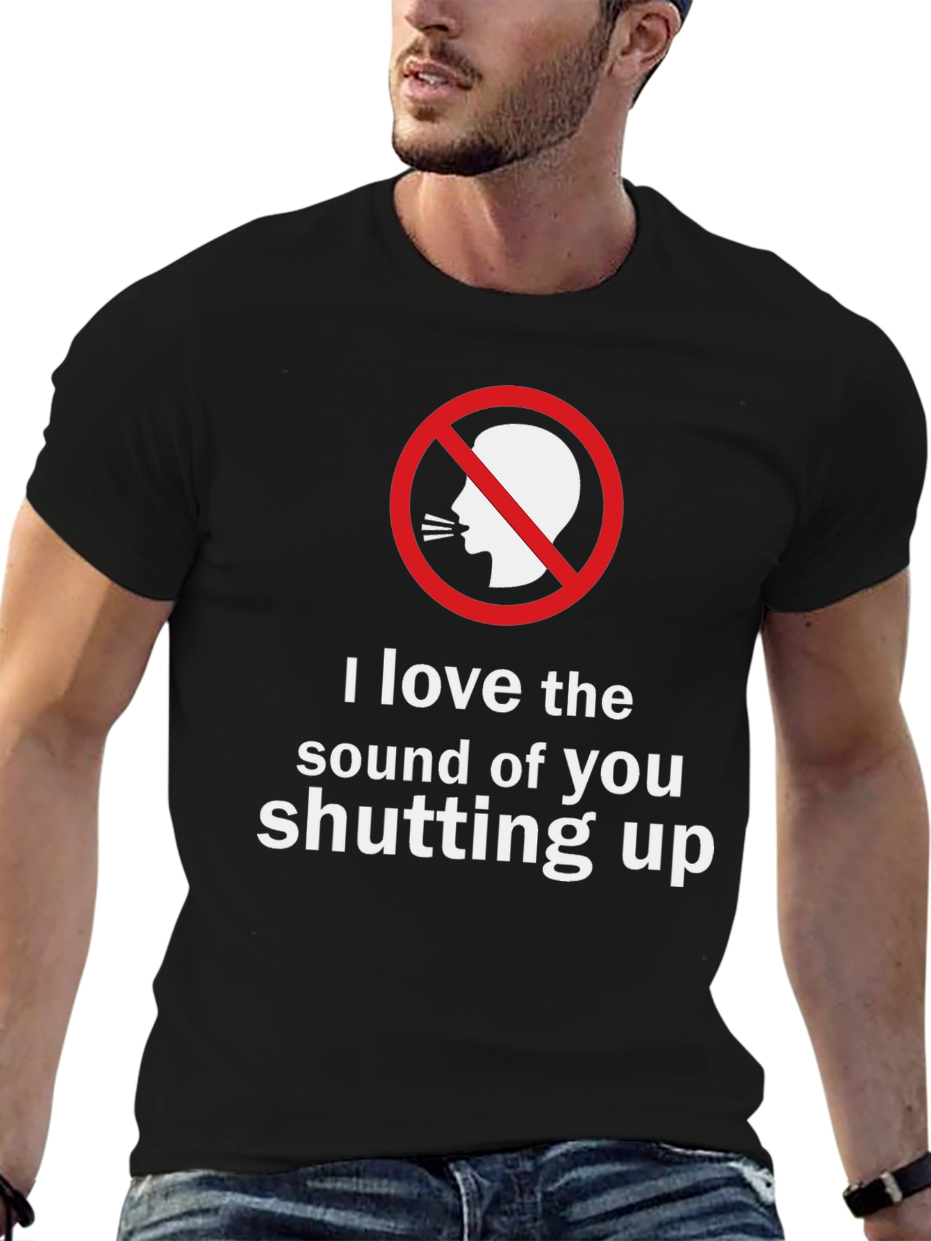 Shutting Up T-Shirt - Funny Sarcastic Humor Tee