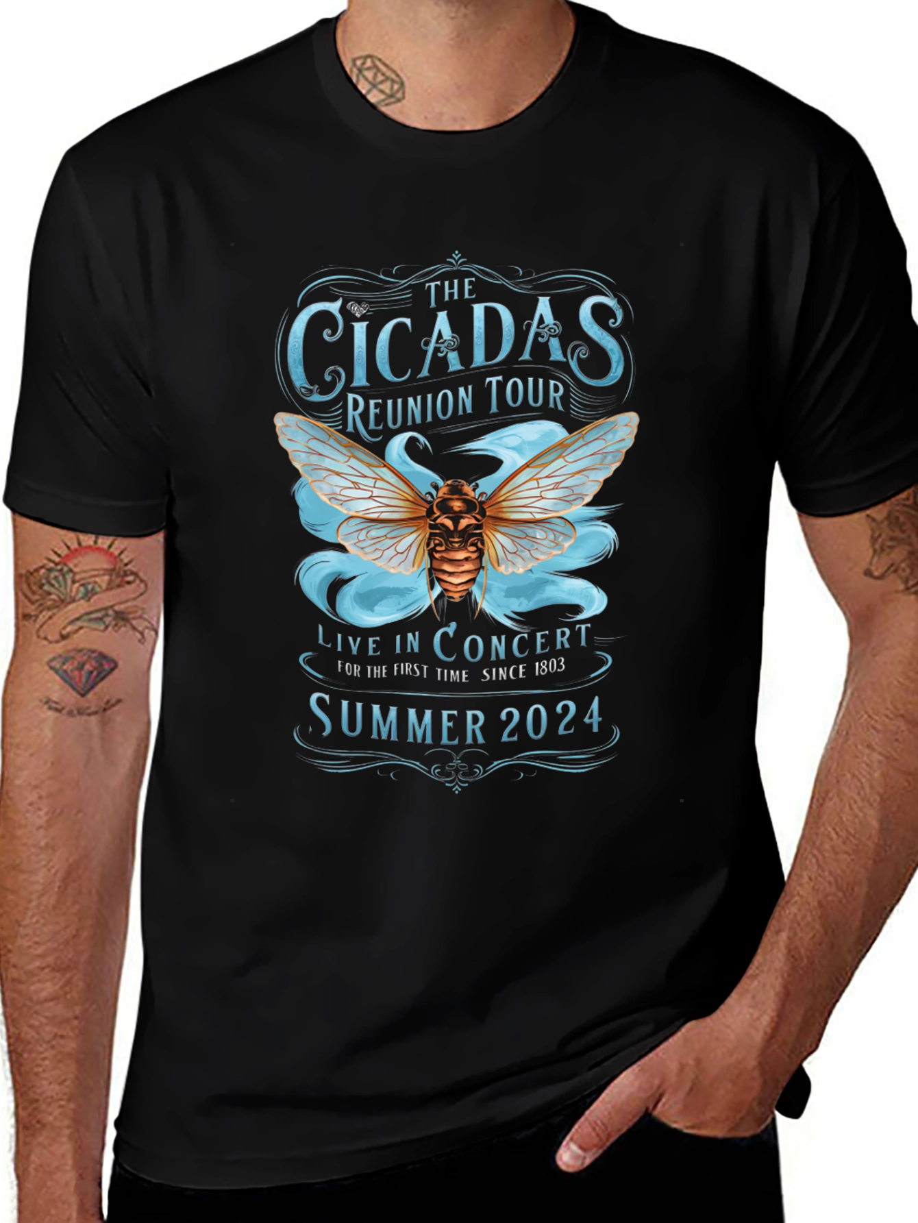 Cicadas Reunion Tour 2024 T-Shirt