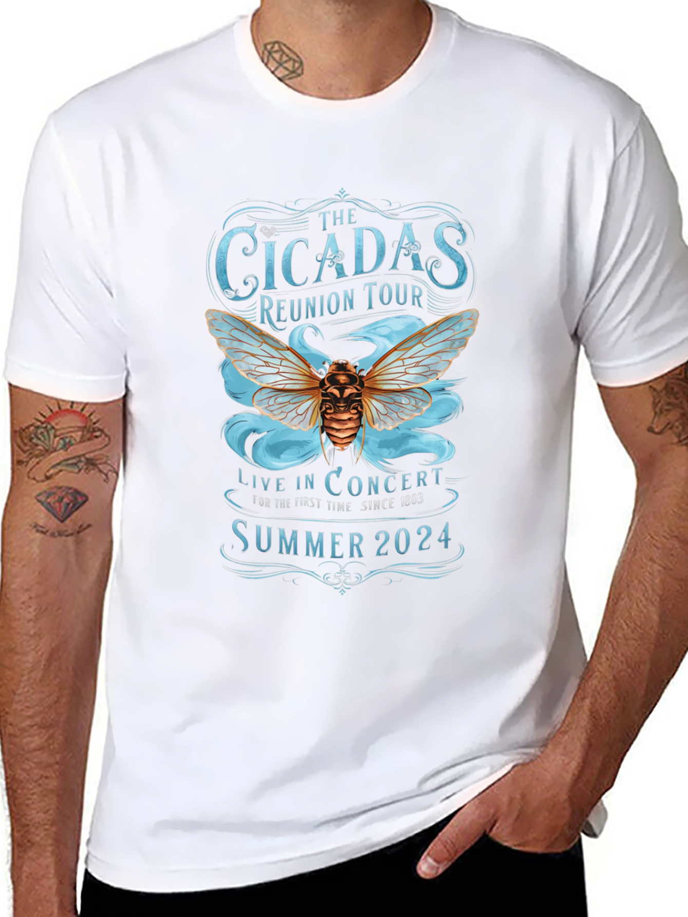 Cicadas Reunion Tour 2024 T-Shirt