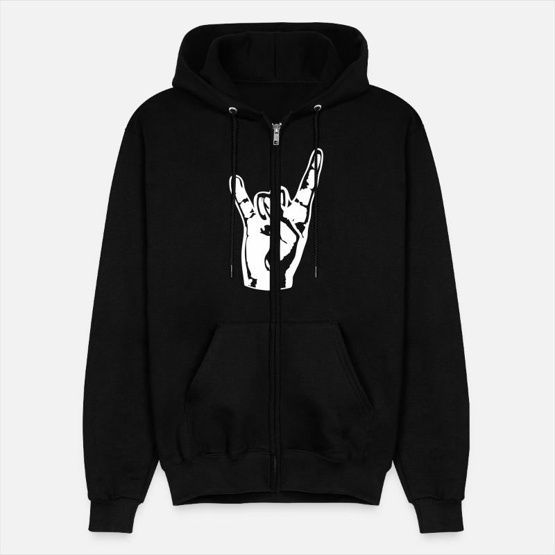 Heavy Metal Fun Hard Rock Music Horns Hand Gesture