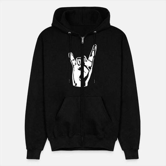 Heavy Metal Fun Hard Rock Music Horns Hand Gesture