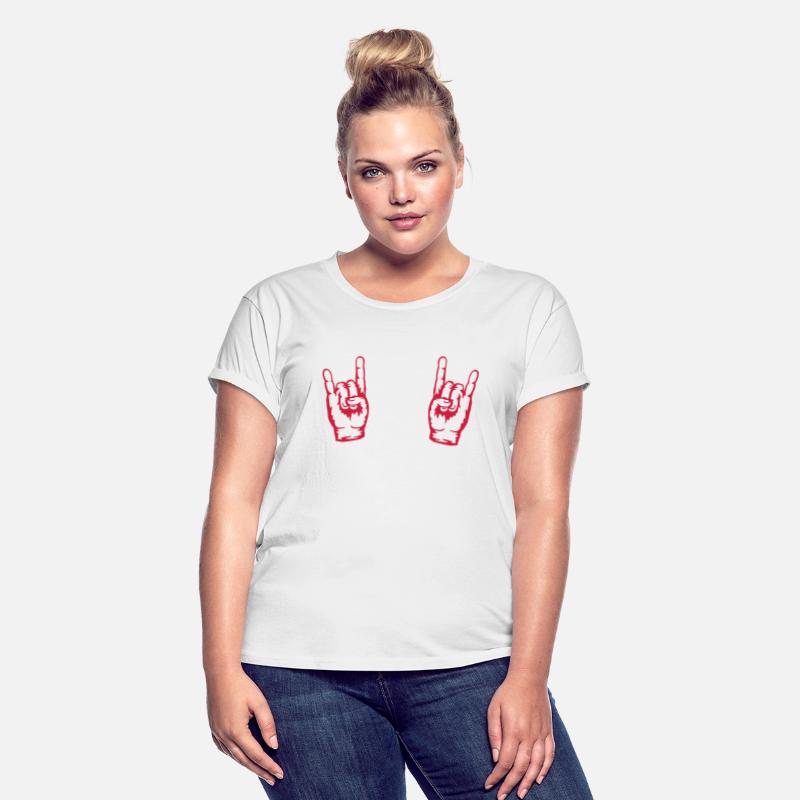 Heavy metal logo hand