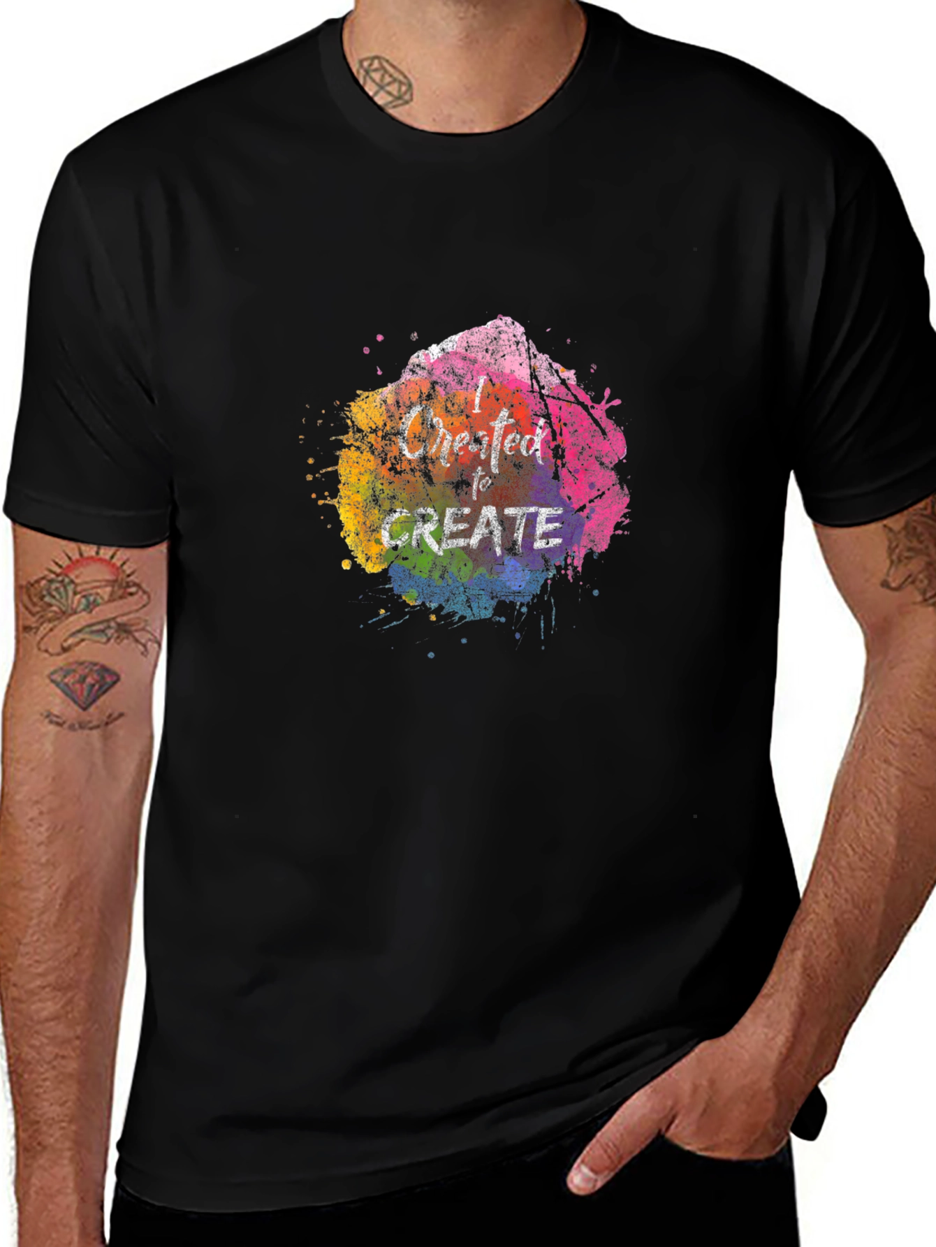 I Was Born to Create Graphic Tee