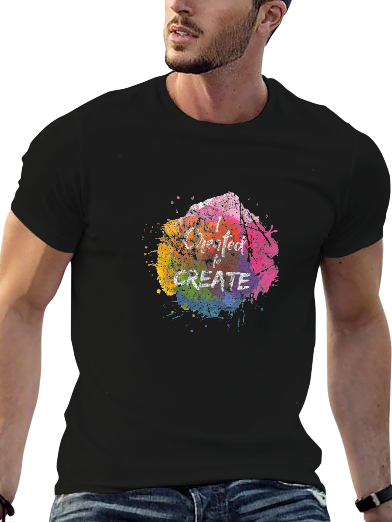 I Was Born to Create Graphic Tee