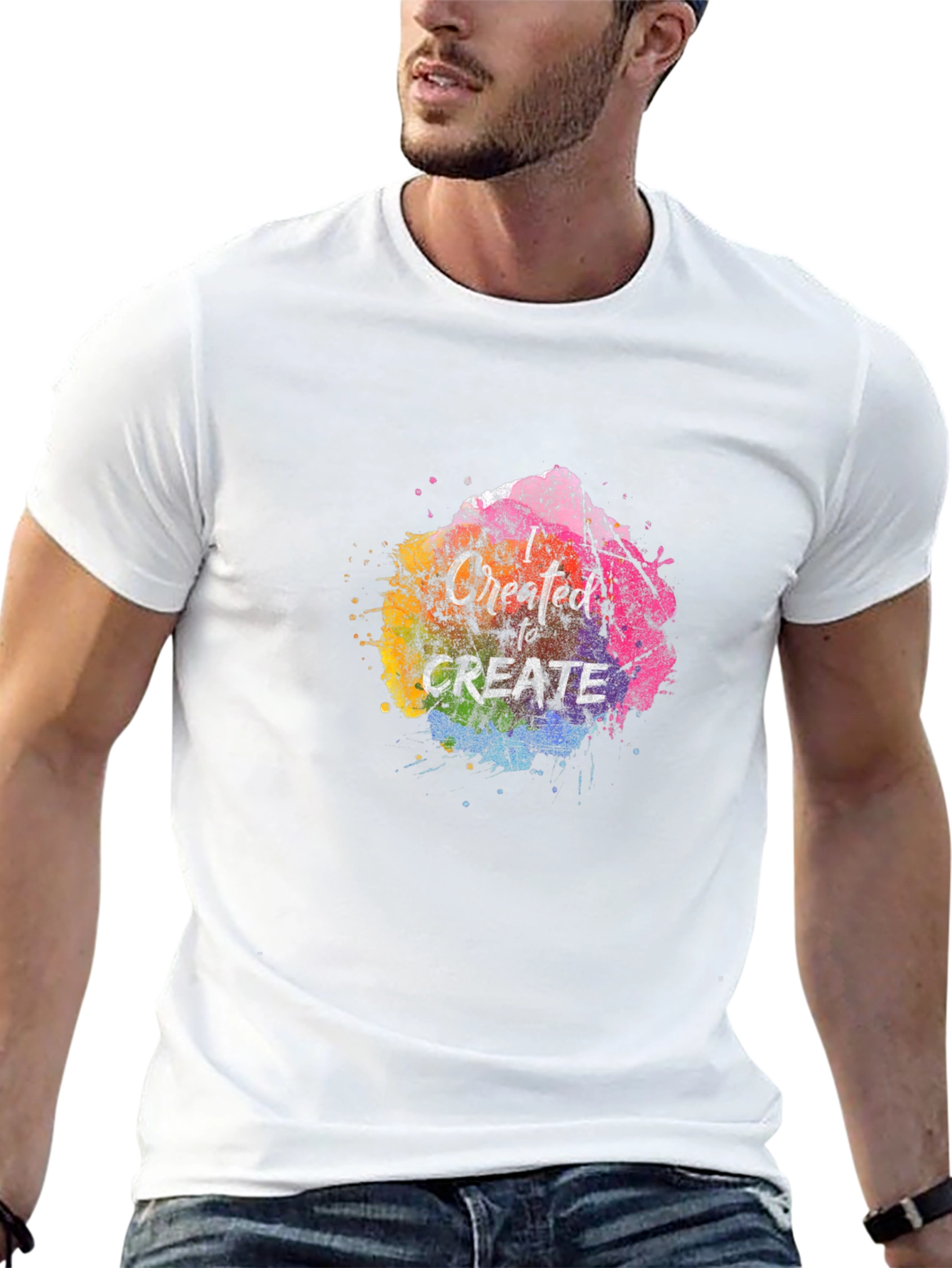 I Was Born to Create Graphic Tee