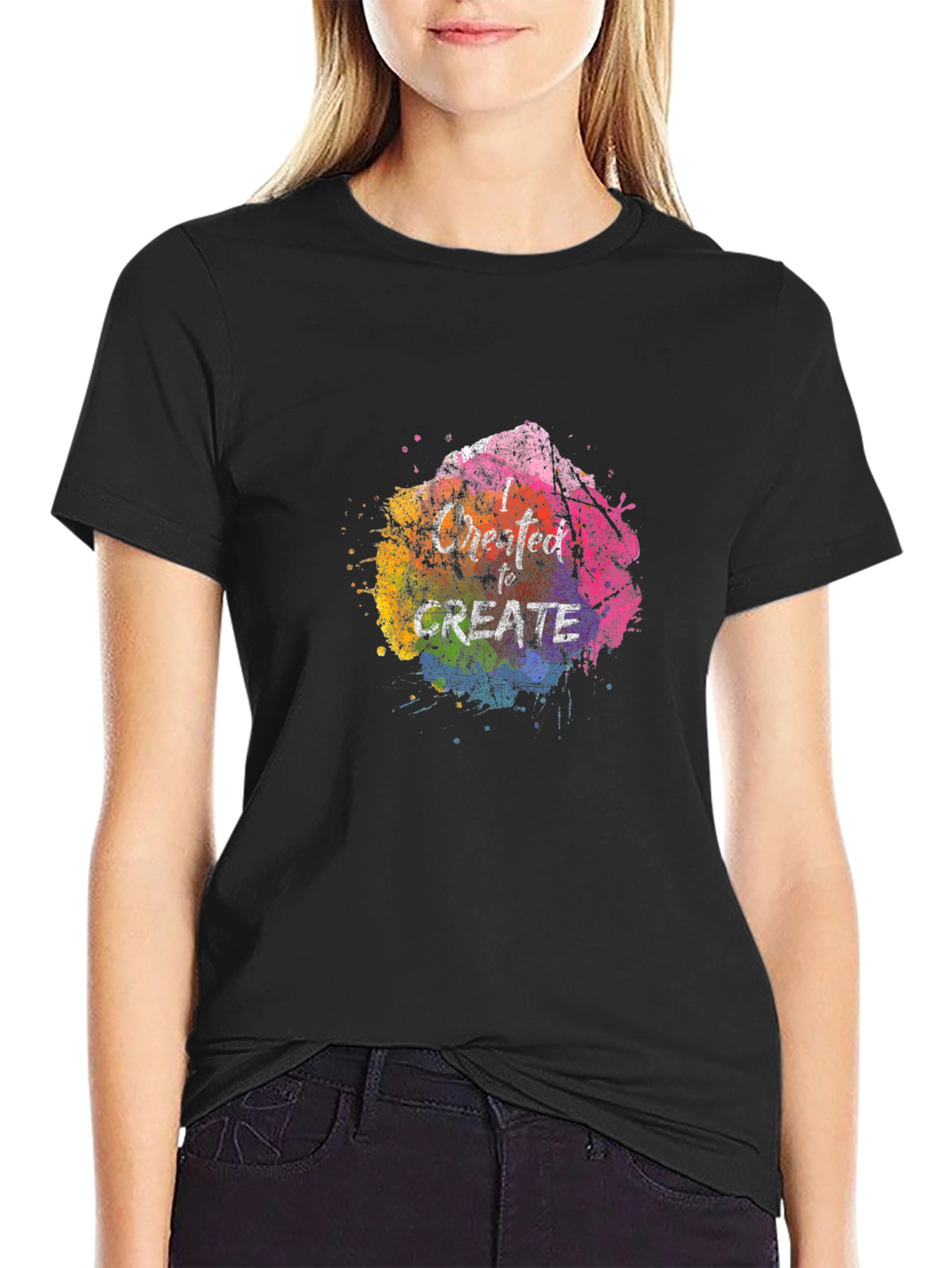 I Was Born to Create Graphic Tee