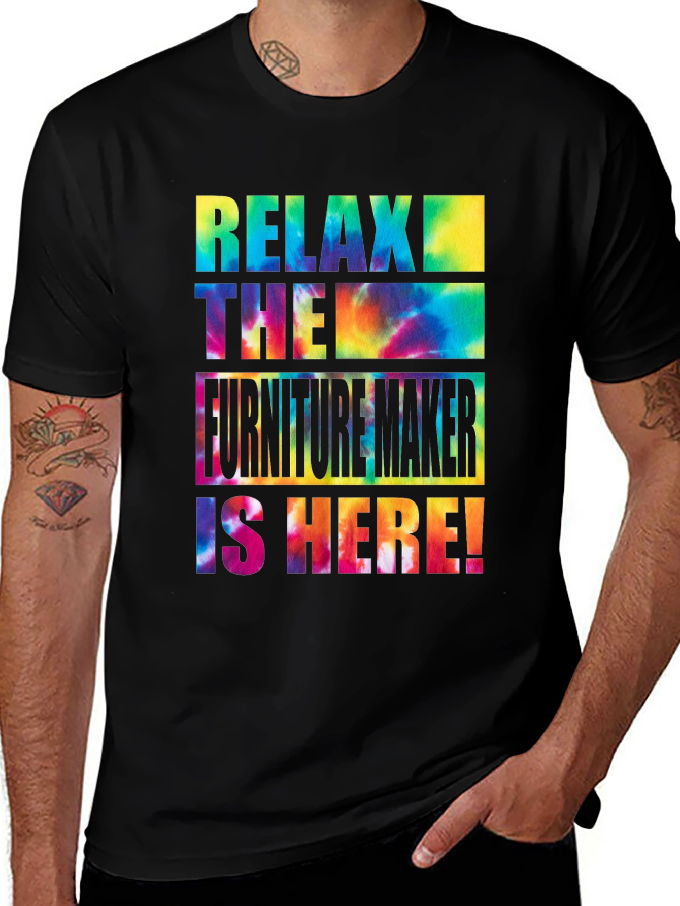 Relax The Furniture Maker is Here! T-Shirt