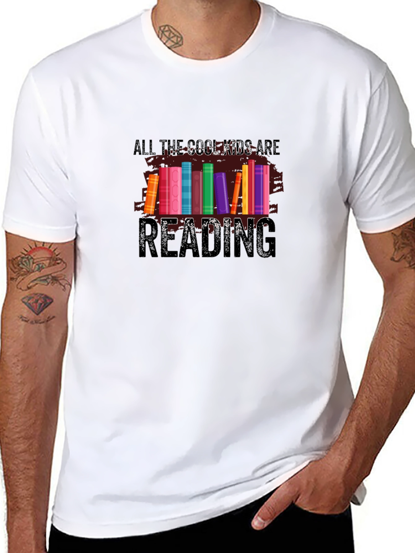 Cool Kids Reading T-Shirt