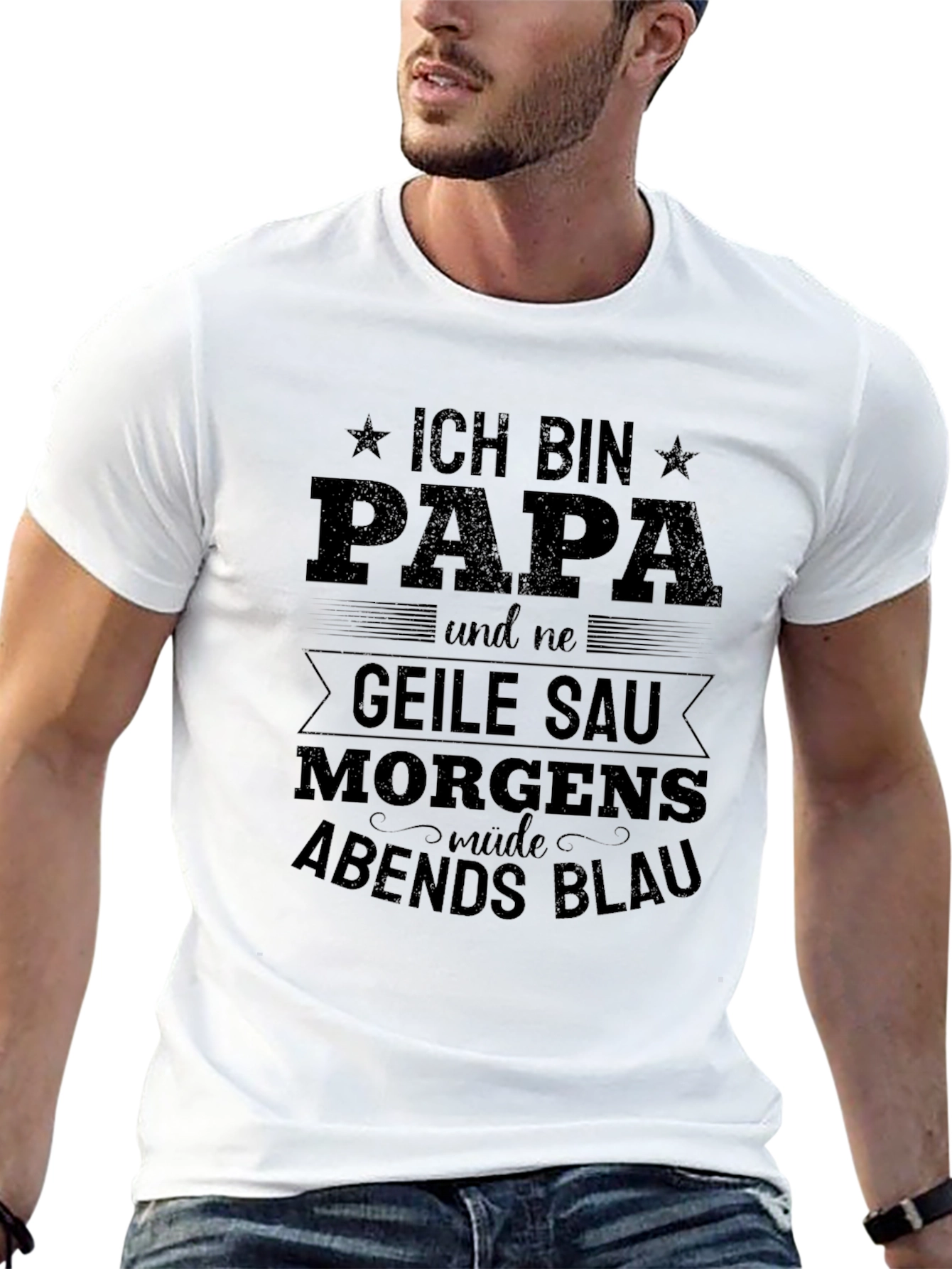 Ich Bin Papa T-Shirt - Funny Dad Gift