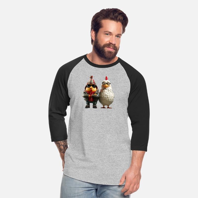 Hip chickens in cool streetwear