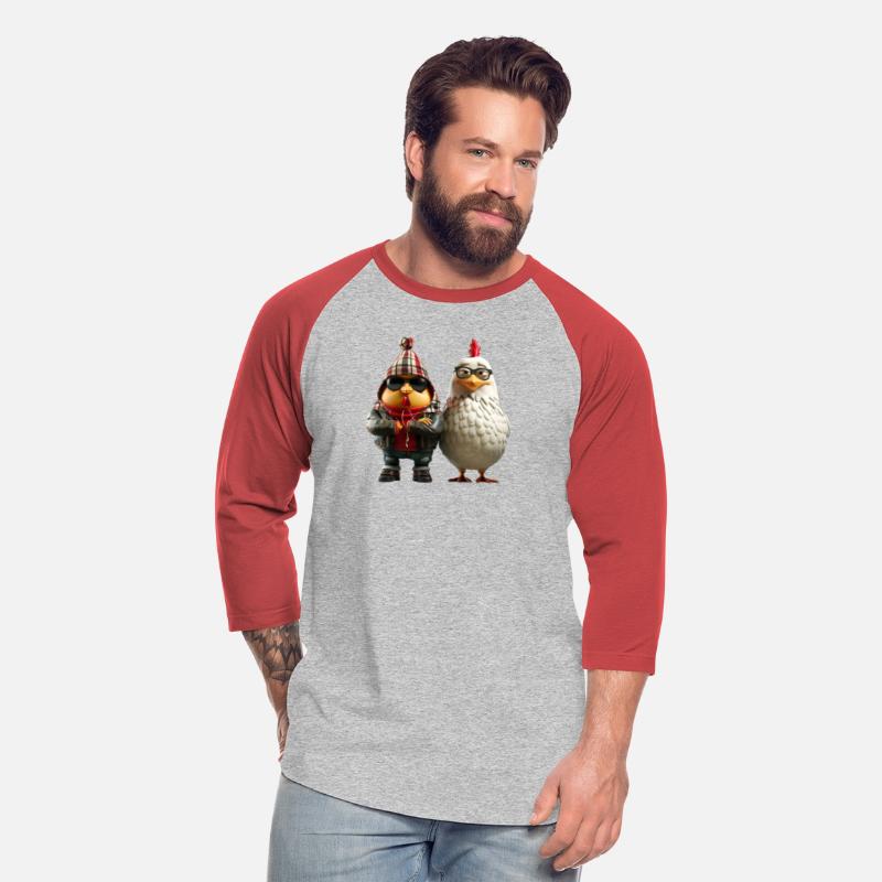 Hip chickens in cool streetwear