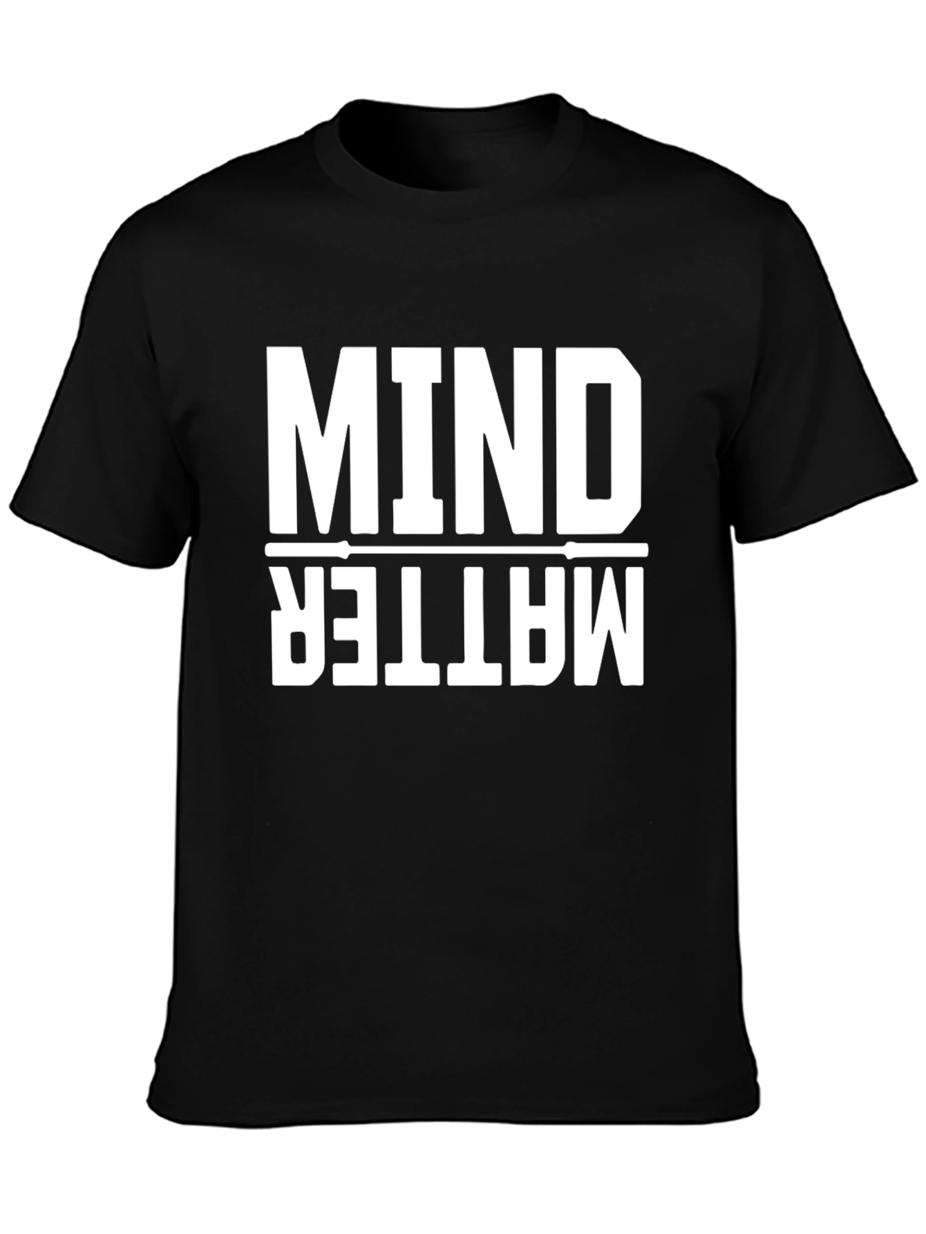 Mind Over Matter Graphic Tee - Motivational Gym Shirt