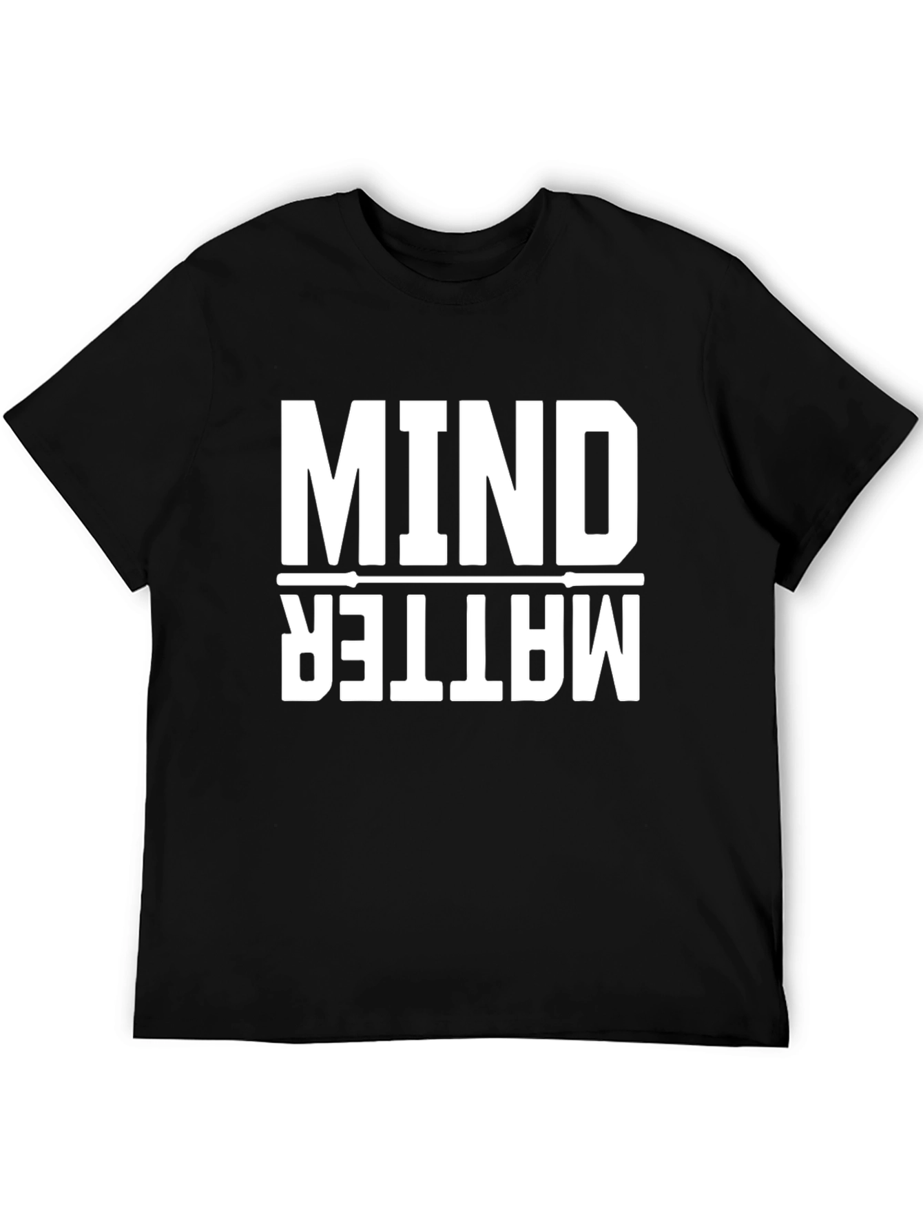 Mind Over Matter Graphic Tee - Motivational Gym Shirt