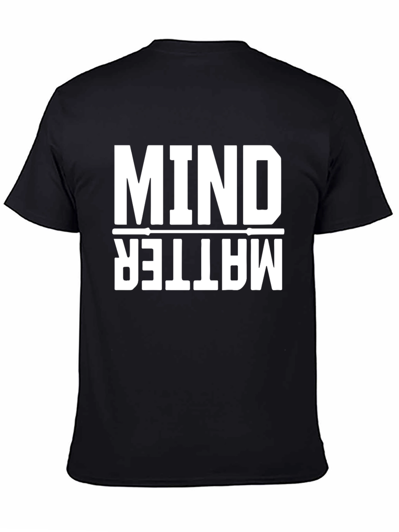 Mind Over Matter Graphic Tee - Motivational Gym Shirt
