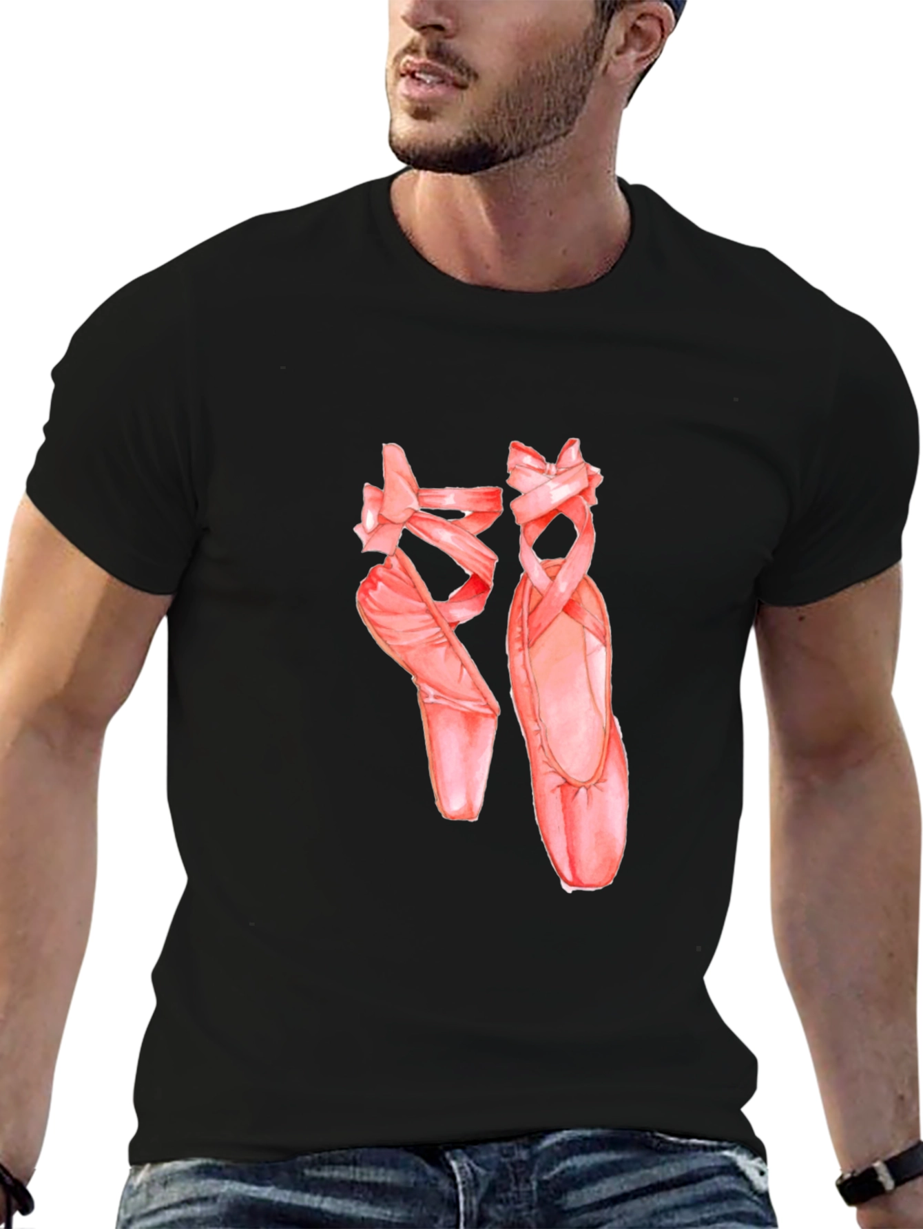 Ballet Shoes Graphic Tee - Dancer Gift