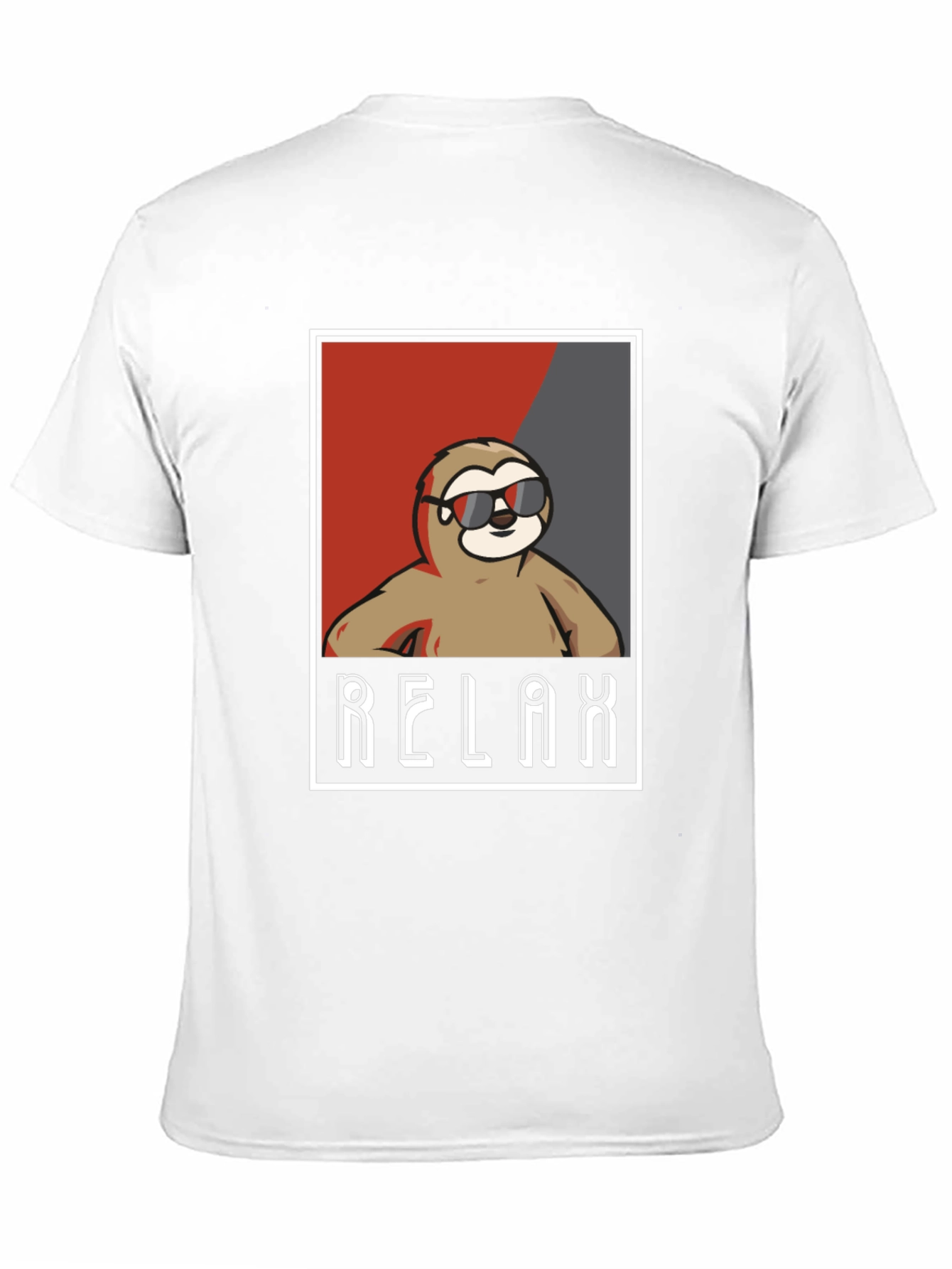 Relax Sloth Graphic Tee - Cool Casual Comfort