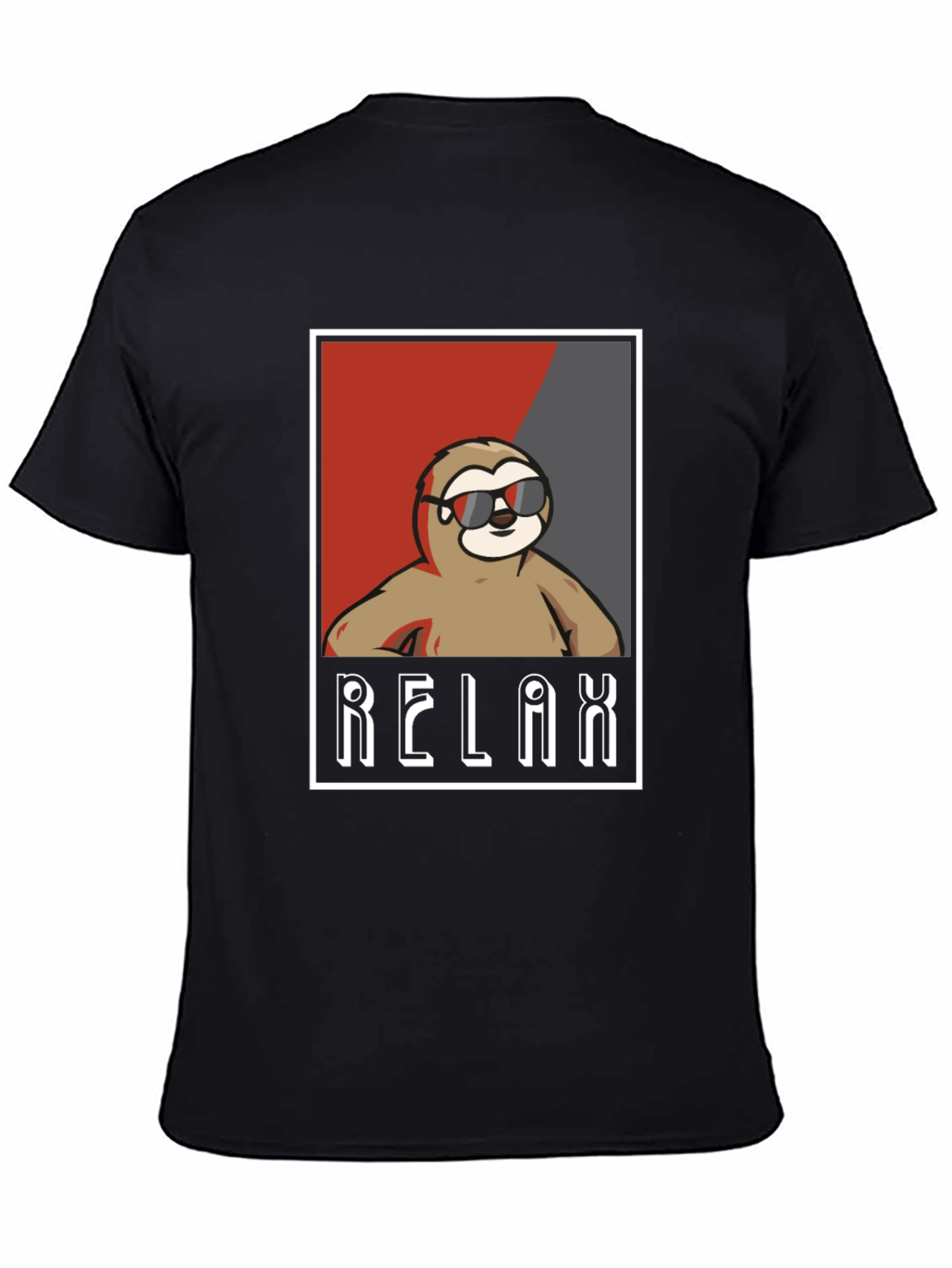 Relax Sloth Graphic Tee - Cool Casual Comfort