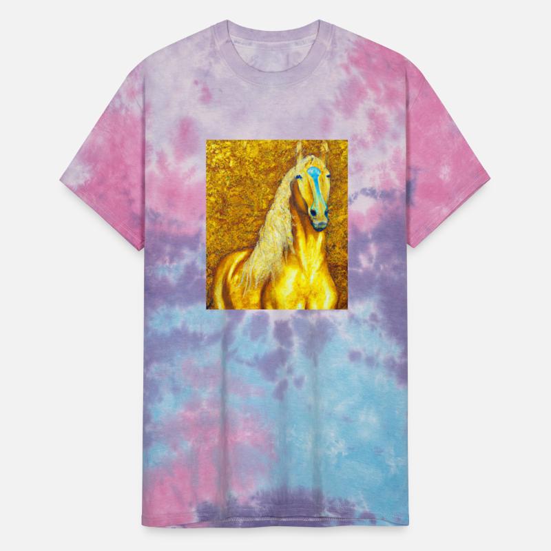 Horse Portrait Gustav Klimt Art Style