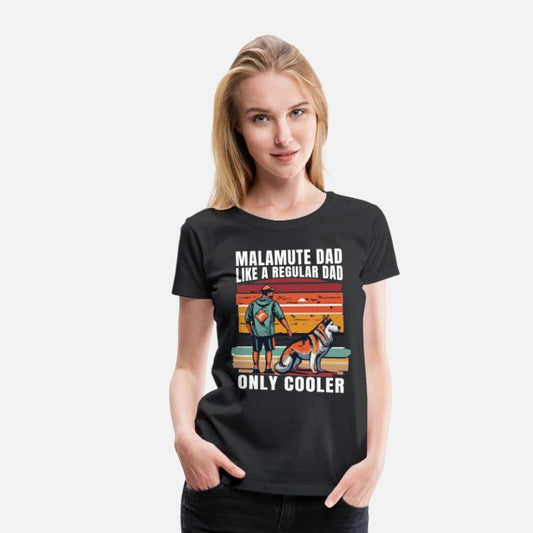 Hound Dog Lover Alaskan Malamute Dad