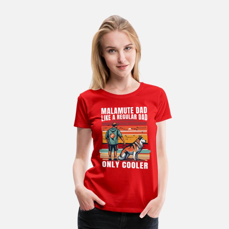 Hound Dog Lover Alaskan Malamute Dad