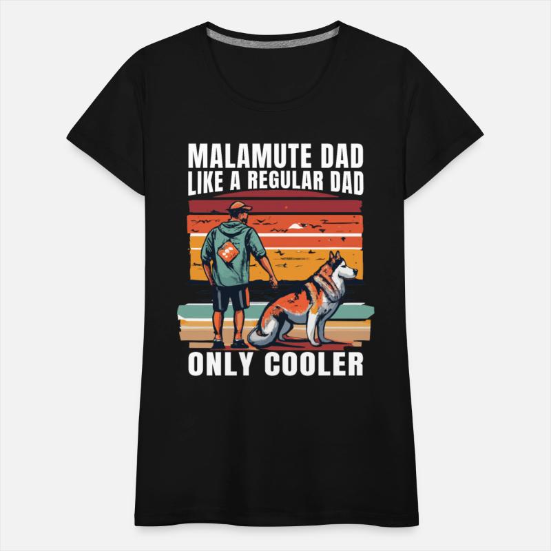 Hound Dog Lover Alaskan Malamute Dad