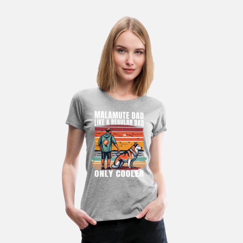 Hound Dog Lover Alaskan Malamute Dad