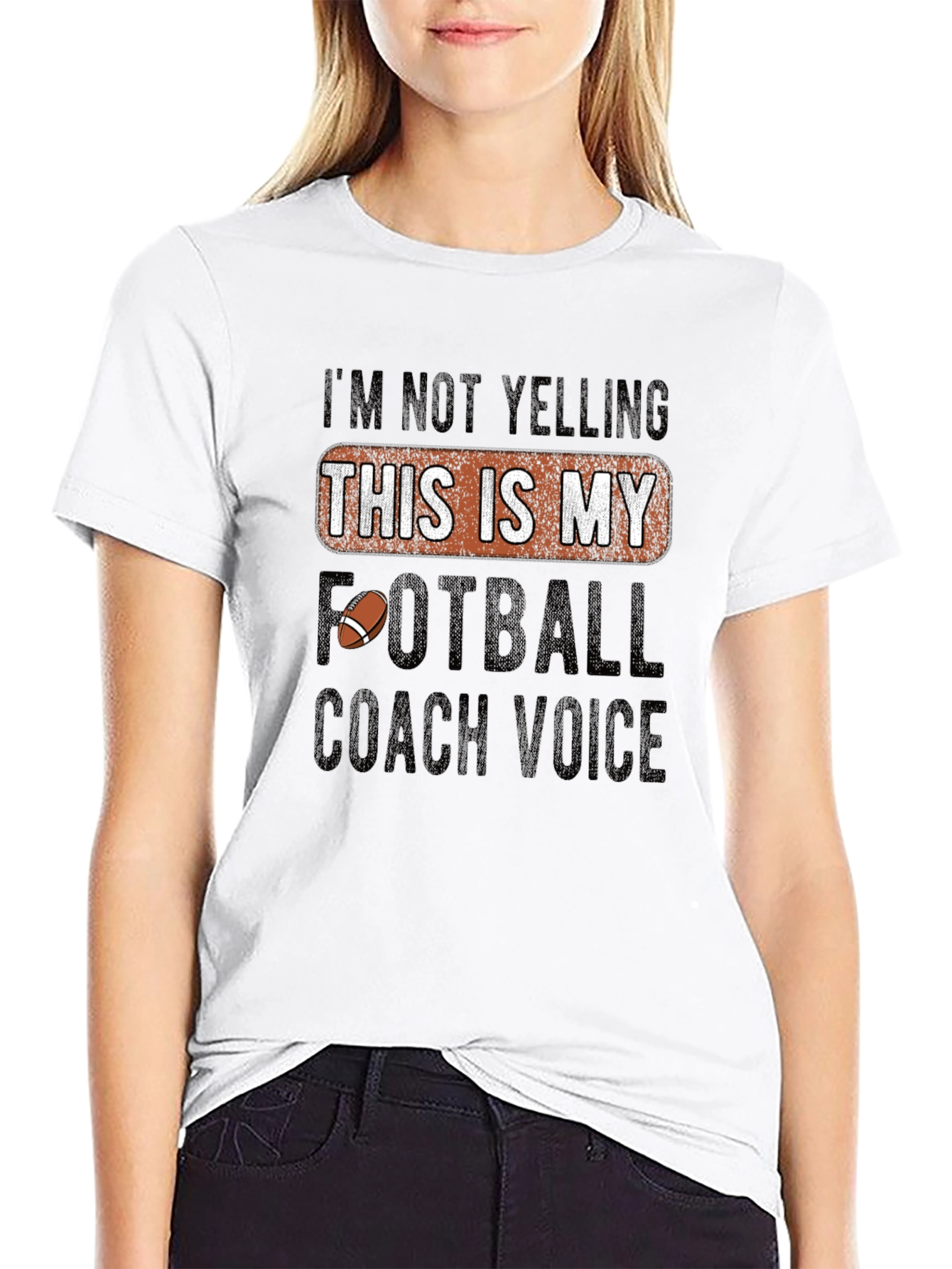Football Coach Voice Graphic Tee