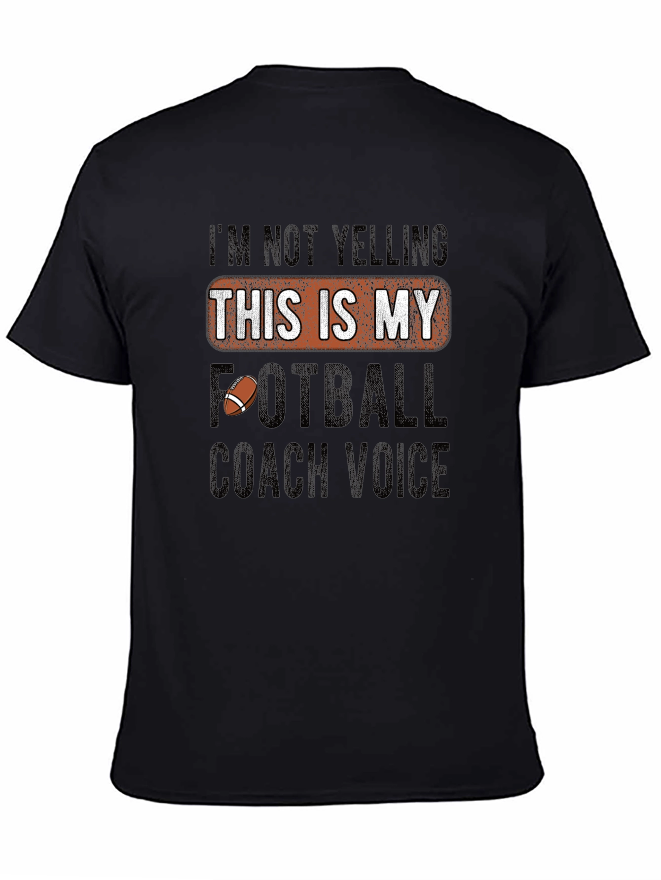 Football Coach Voice Graphic Tee