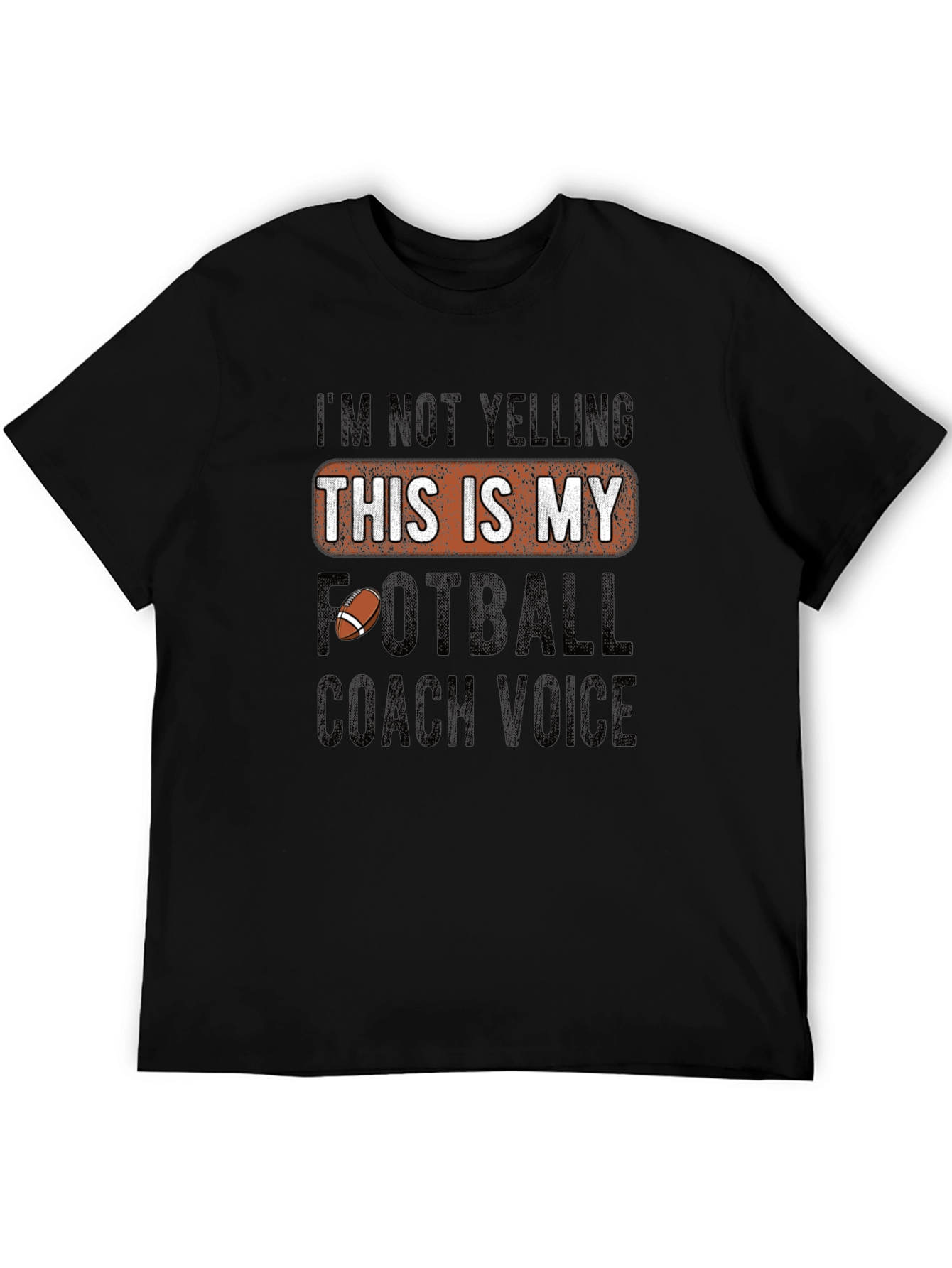 Football Coach Voice Graphic Tee