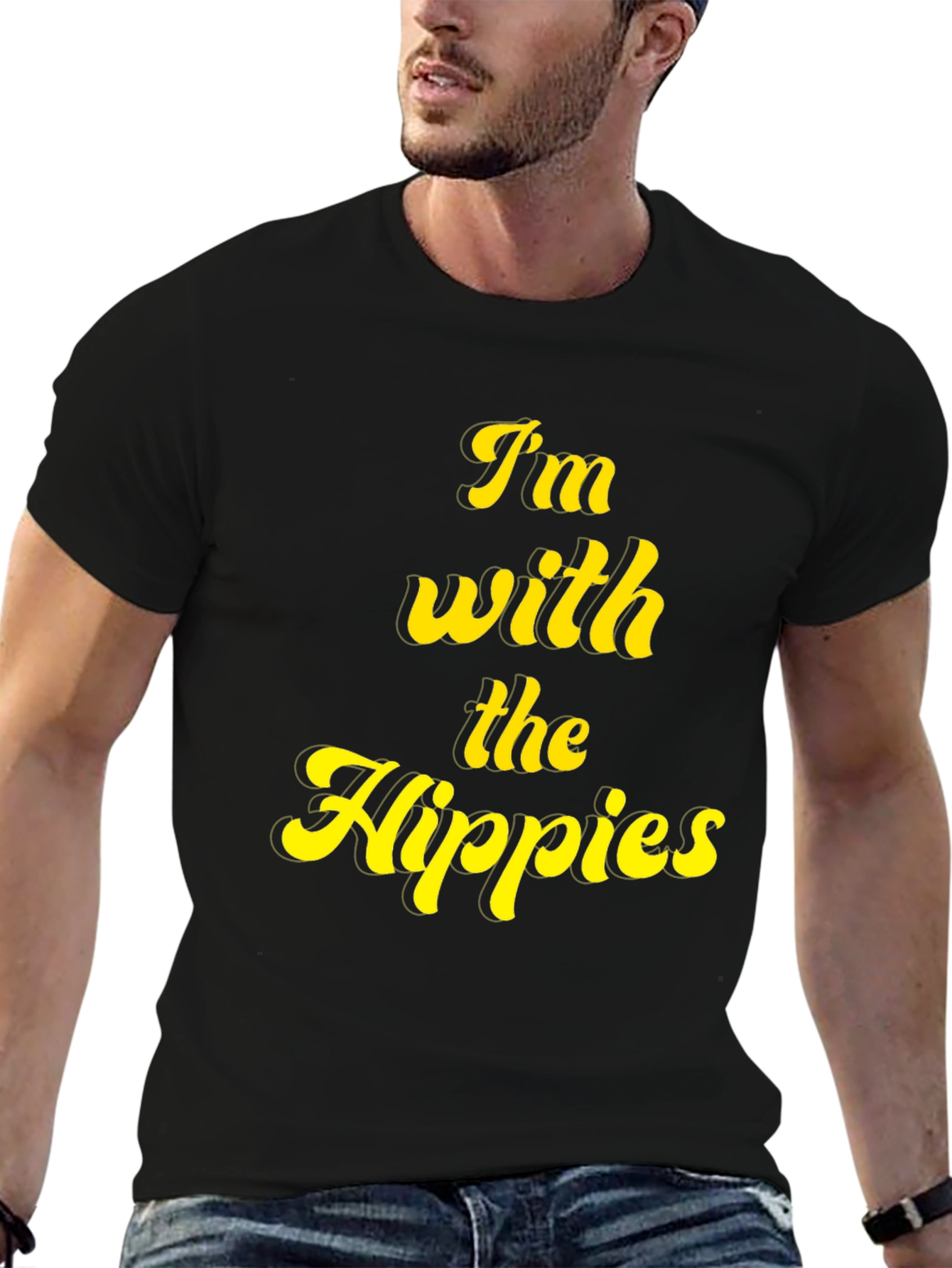 Im With The Hippies Graphic T-Shirt
