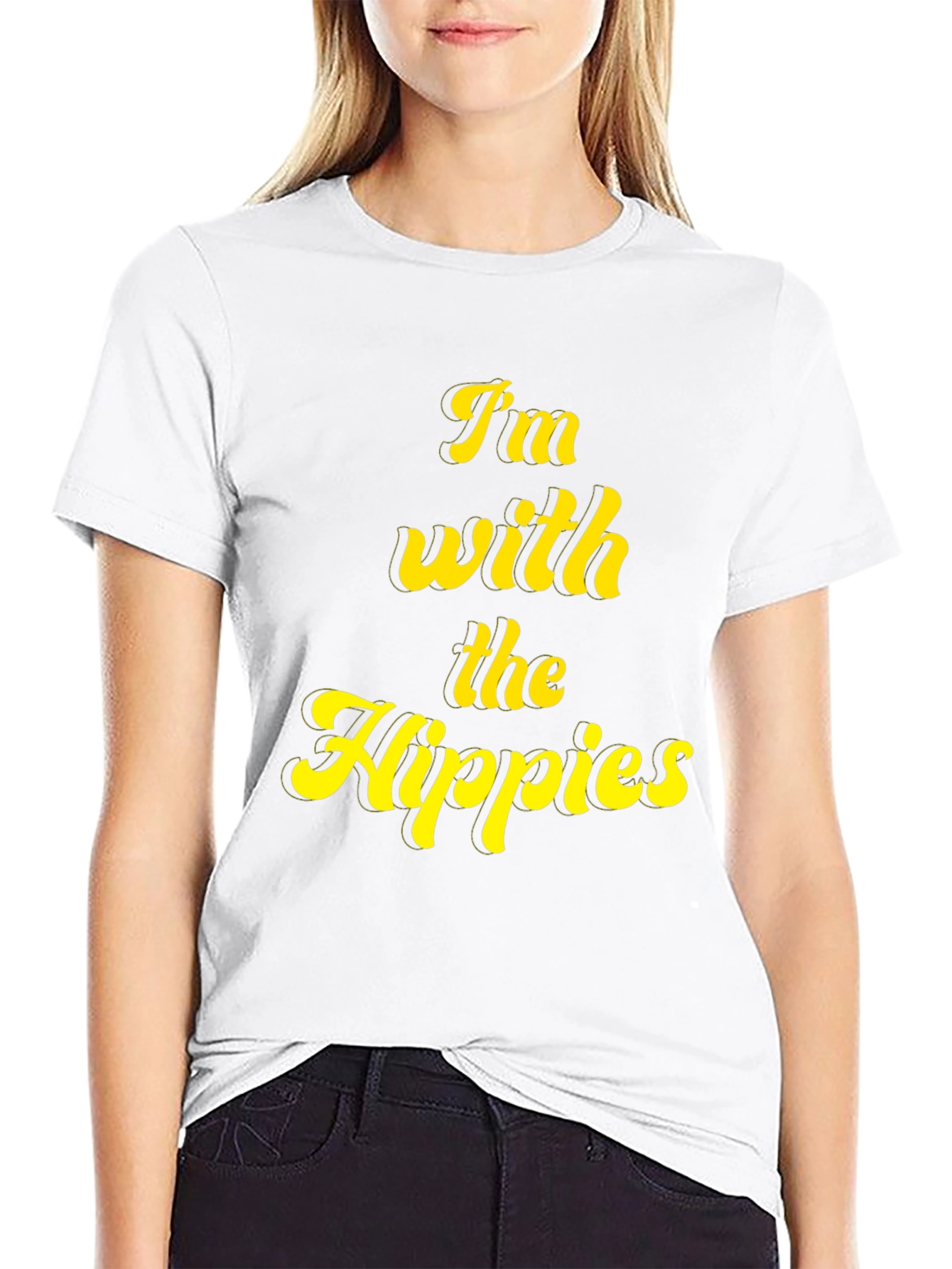Im With The Hippies Graphic T-Shirt