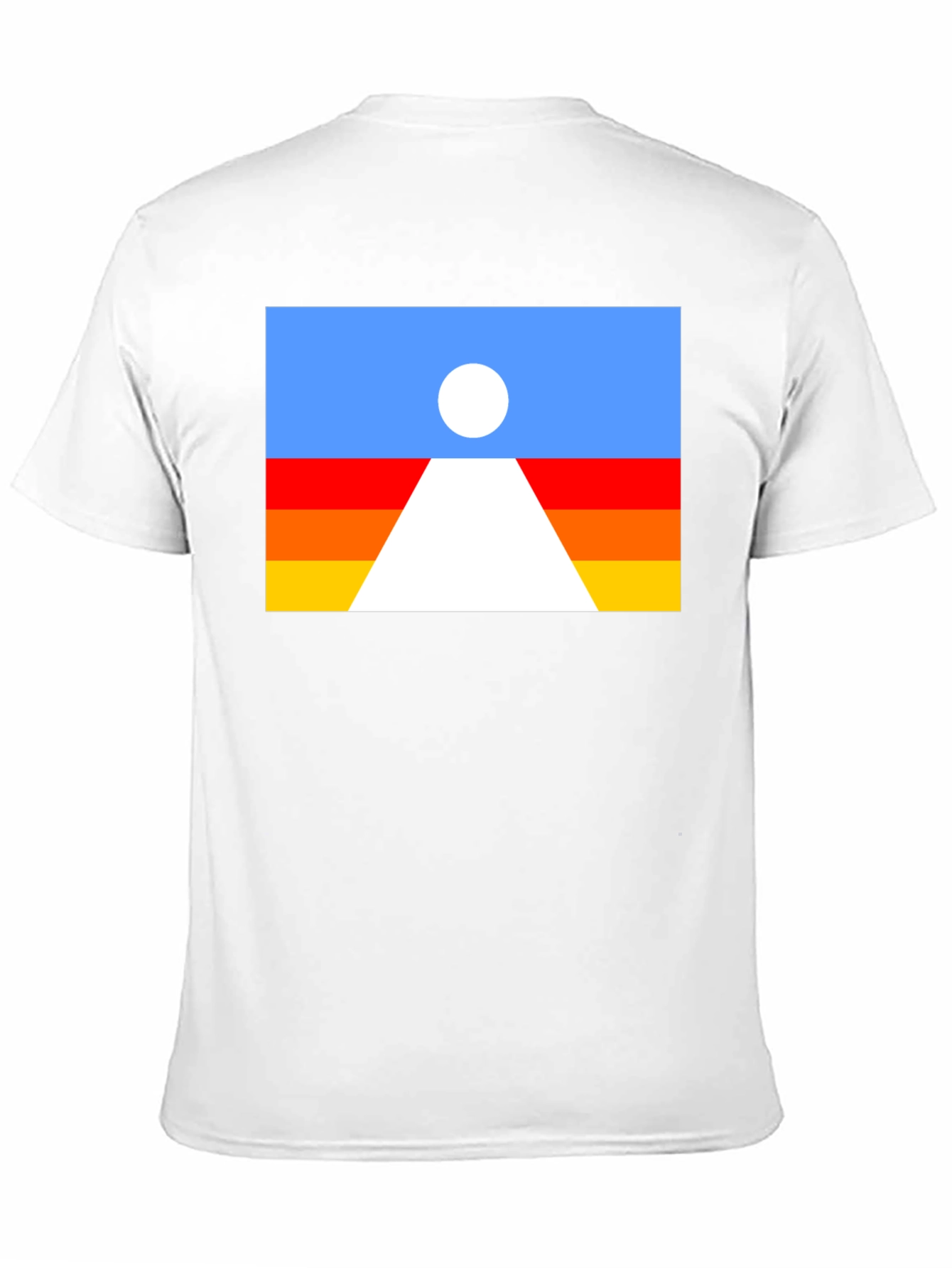 Retro Desert Landscape Graphic Tee - Black