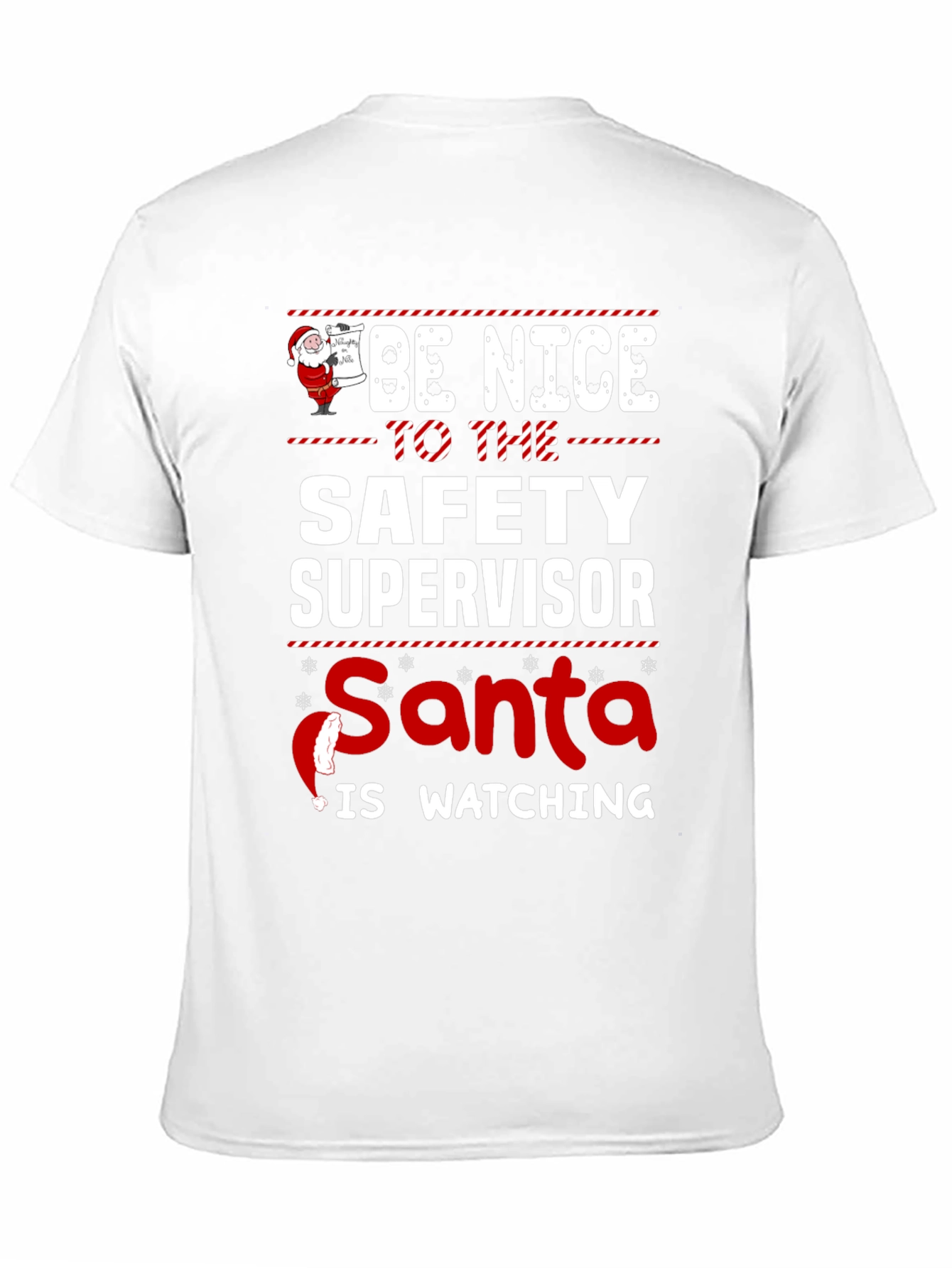 Safety Supervisor Santa T-Shirt