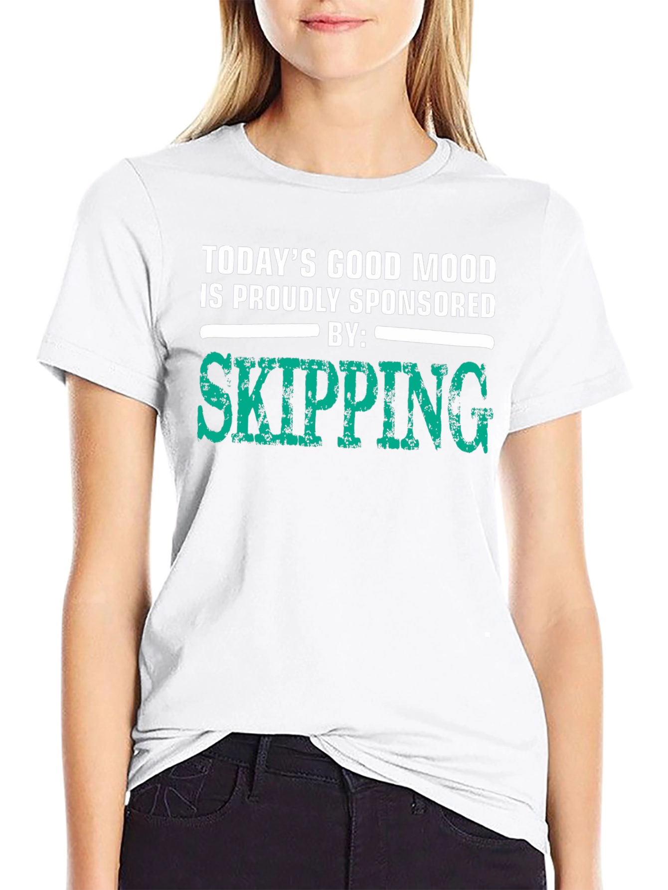 Skipping Good Mood Sponsor T-Shirt