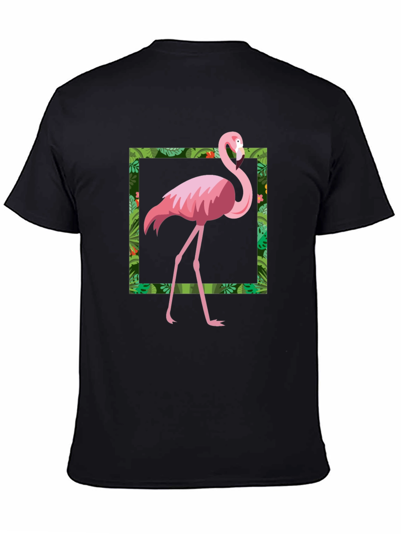 Tropical Flamingo Graphic T-Shirt