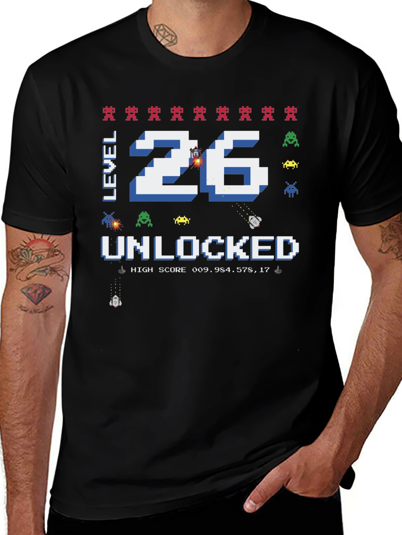 Level 26 Unlocked Gamer T-Shirt