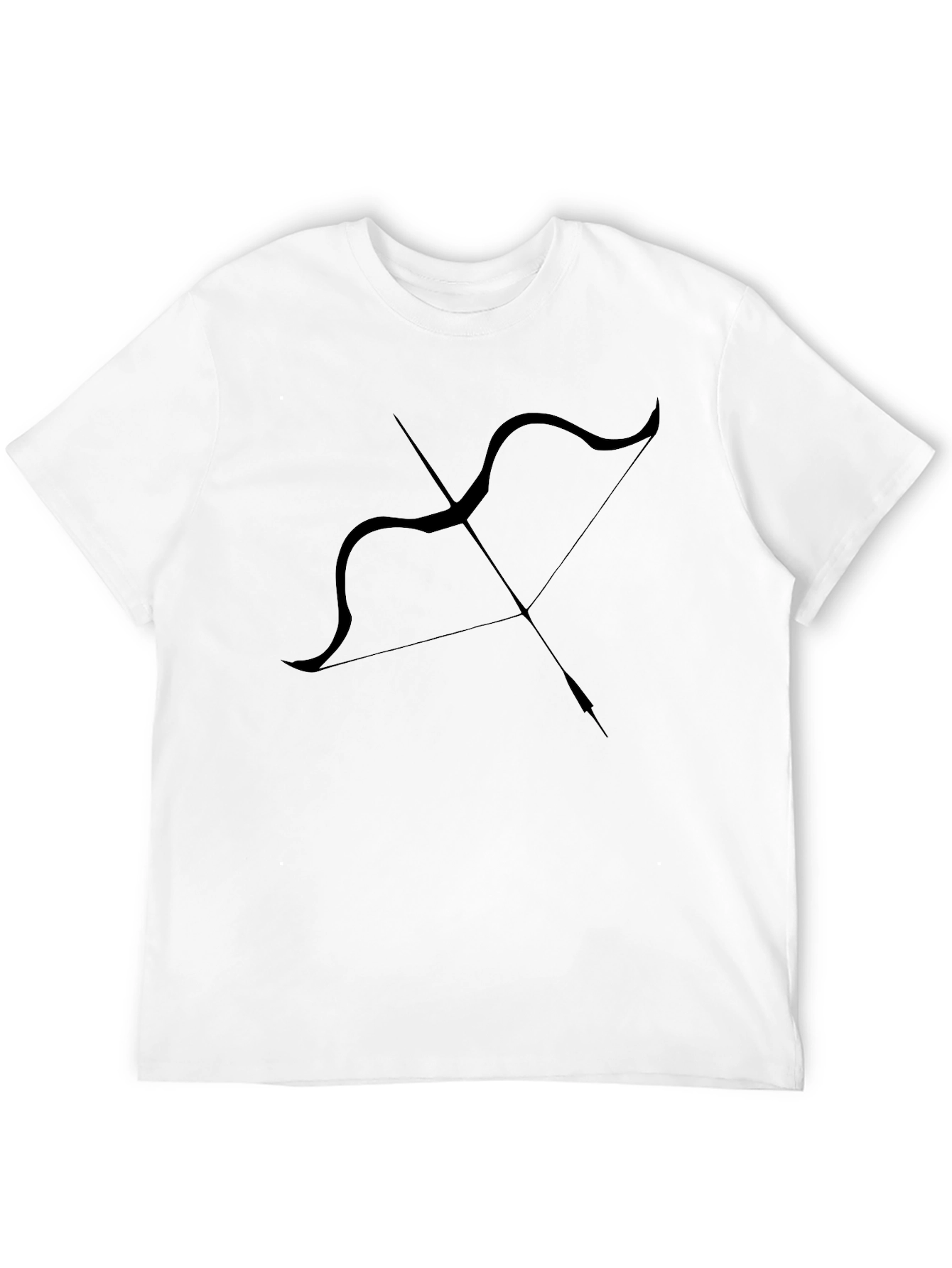 Sagittarius Bow T-Shirt - Black Graphic Tee