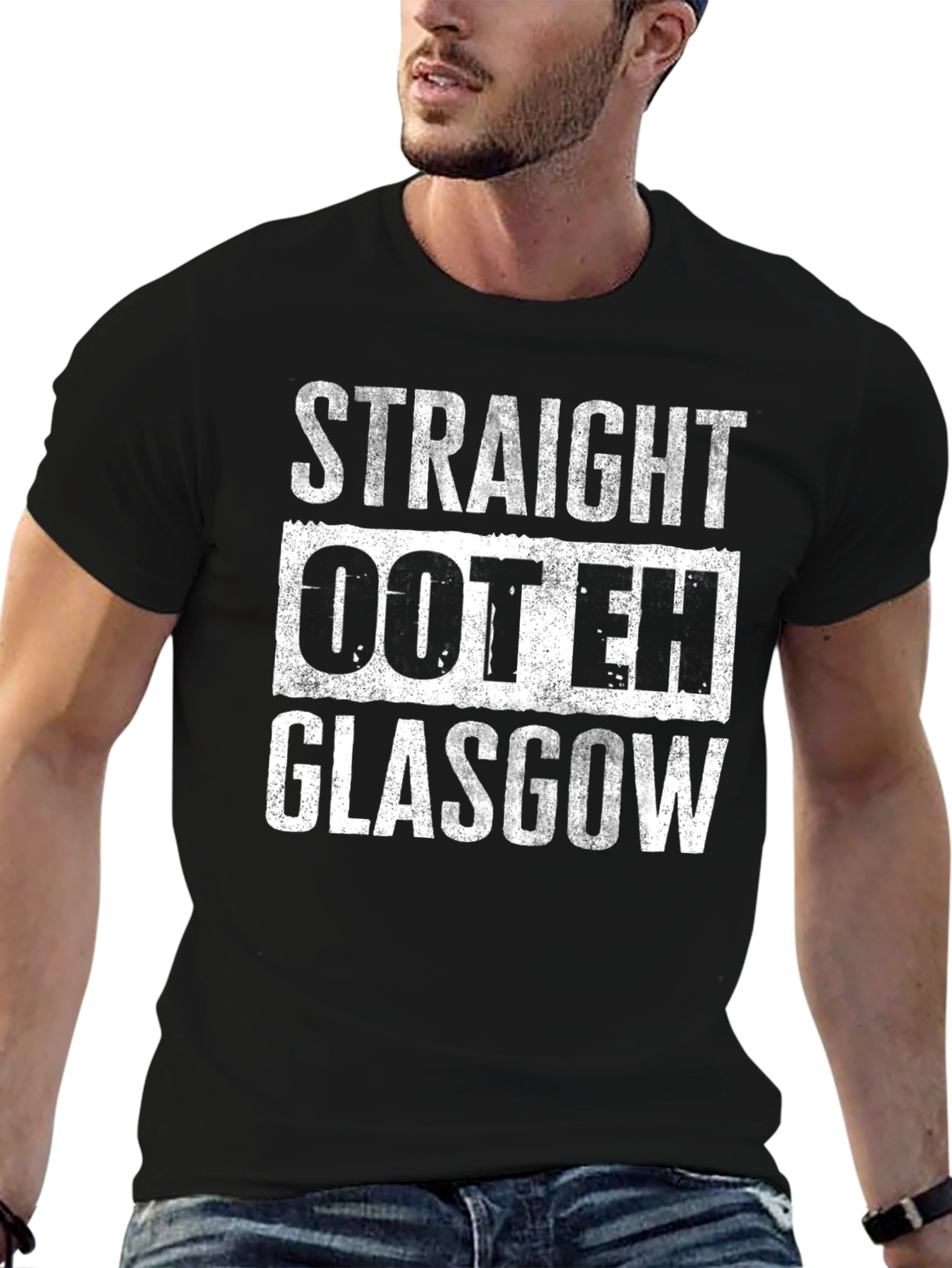 Straight Oot Eh Glasgow T-Shirt