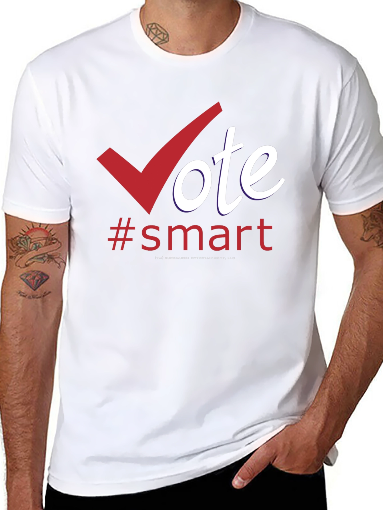 Vote Smart Graphic Tee - Political Activism Shirt