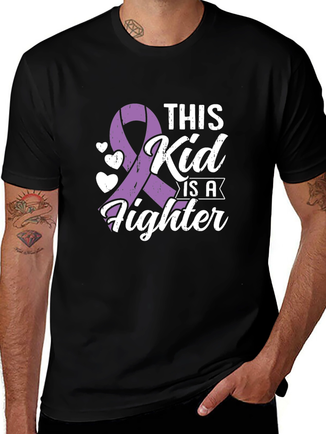 This Kid Is A Fighter - Awareness T-Shirt