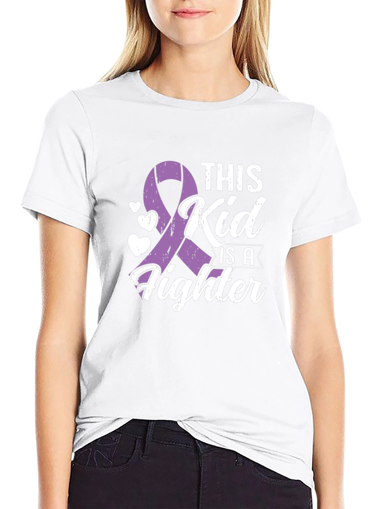 This Kid Is A Fighter - Awareness T-Shirt