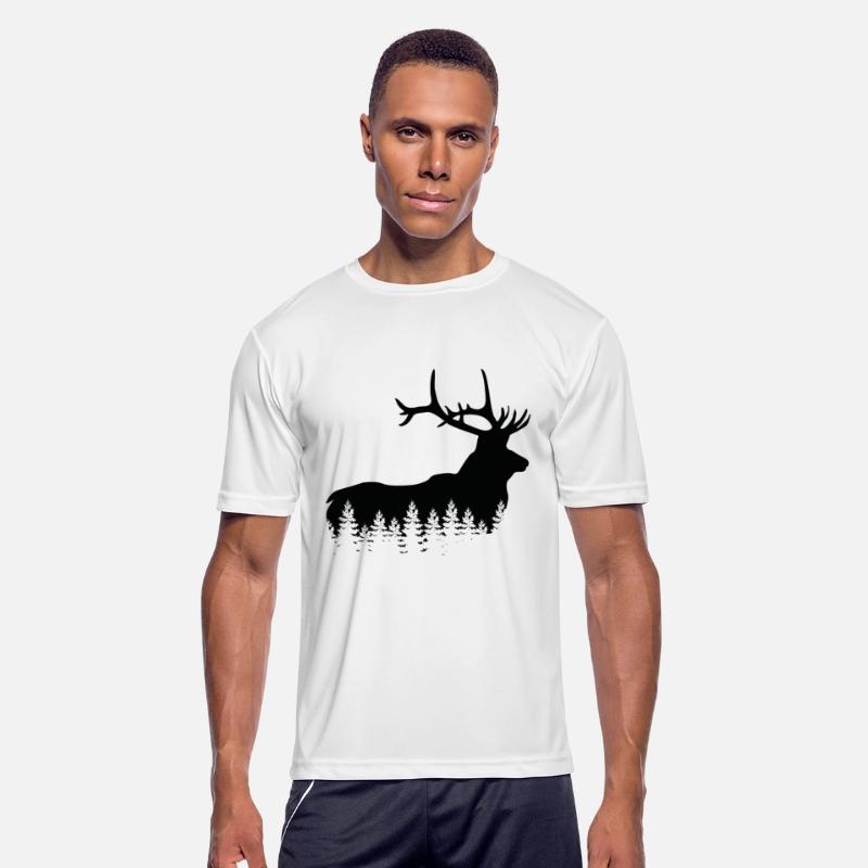 Hunter Mountaineer Hiker Deer