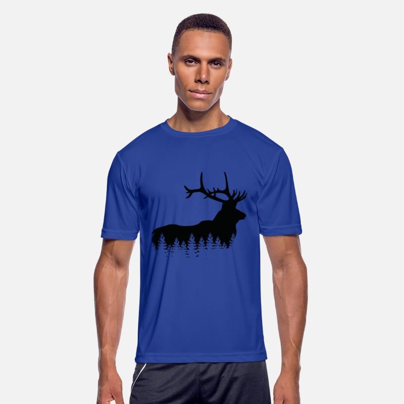 Hunter Mountaineer Hiker Deer