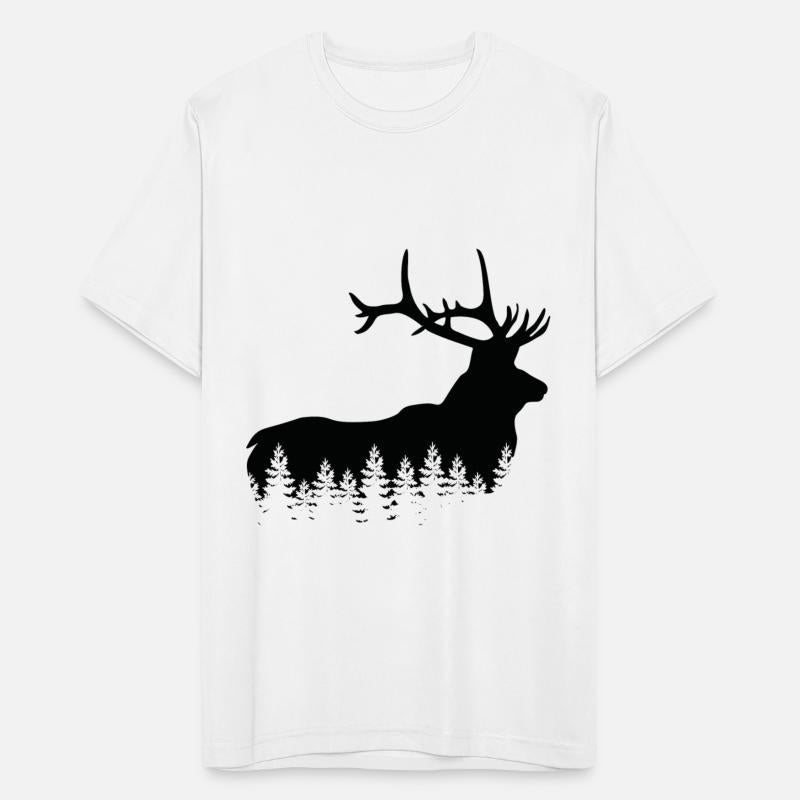 Hunter Mountaineer Hiker Deer