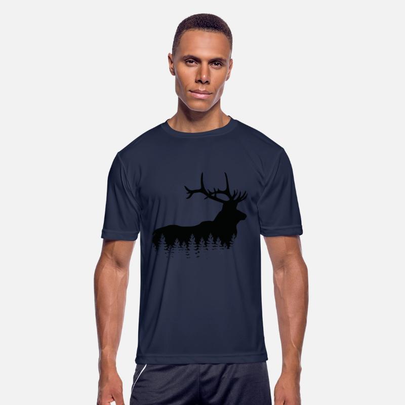 Hunter Mountaineer Hiker Deer
