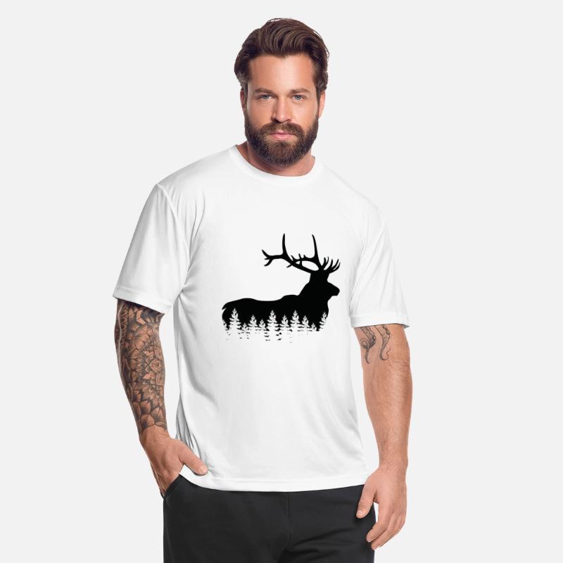 Hunter Mountaineer Hiker Deer