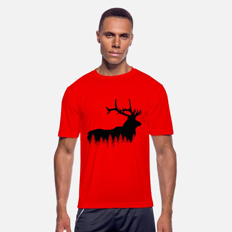 Hunter Mountaineer Hiker Deer